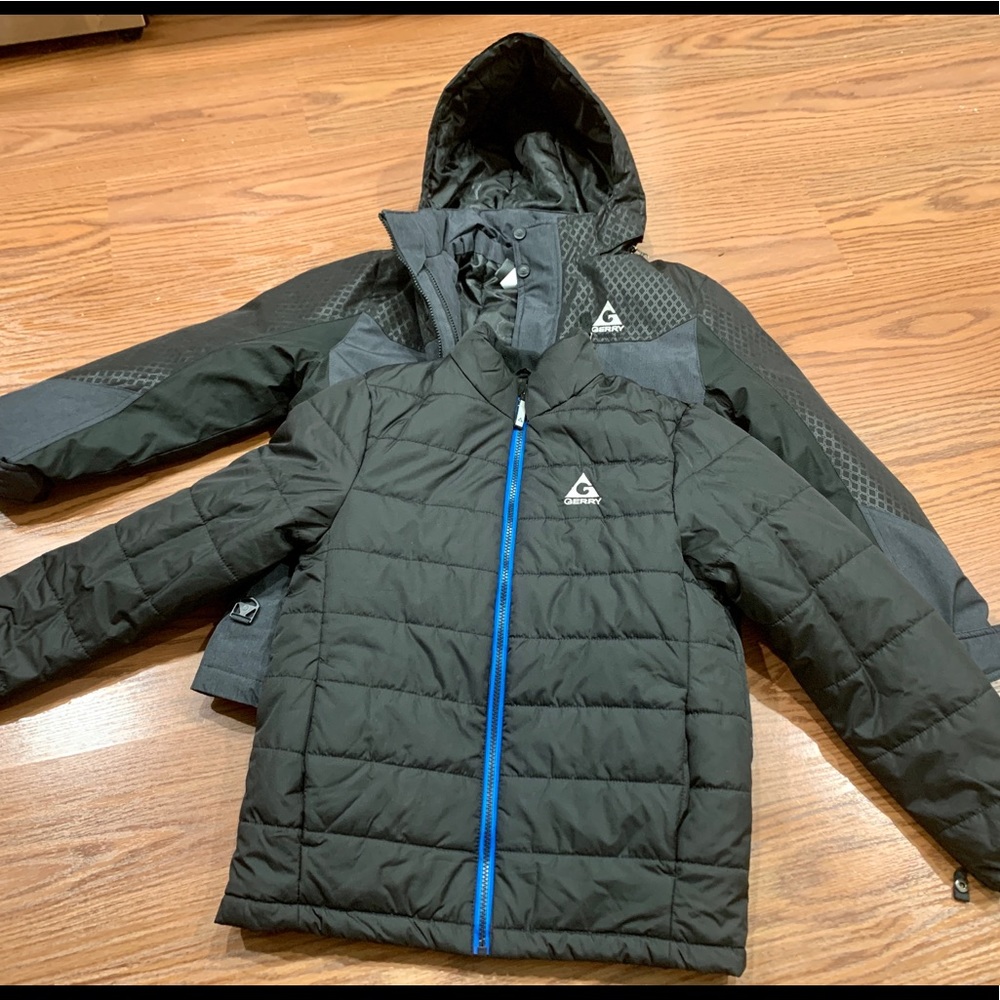 Gerry 3-in-1 Boys Jacket Size M in Black